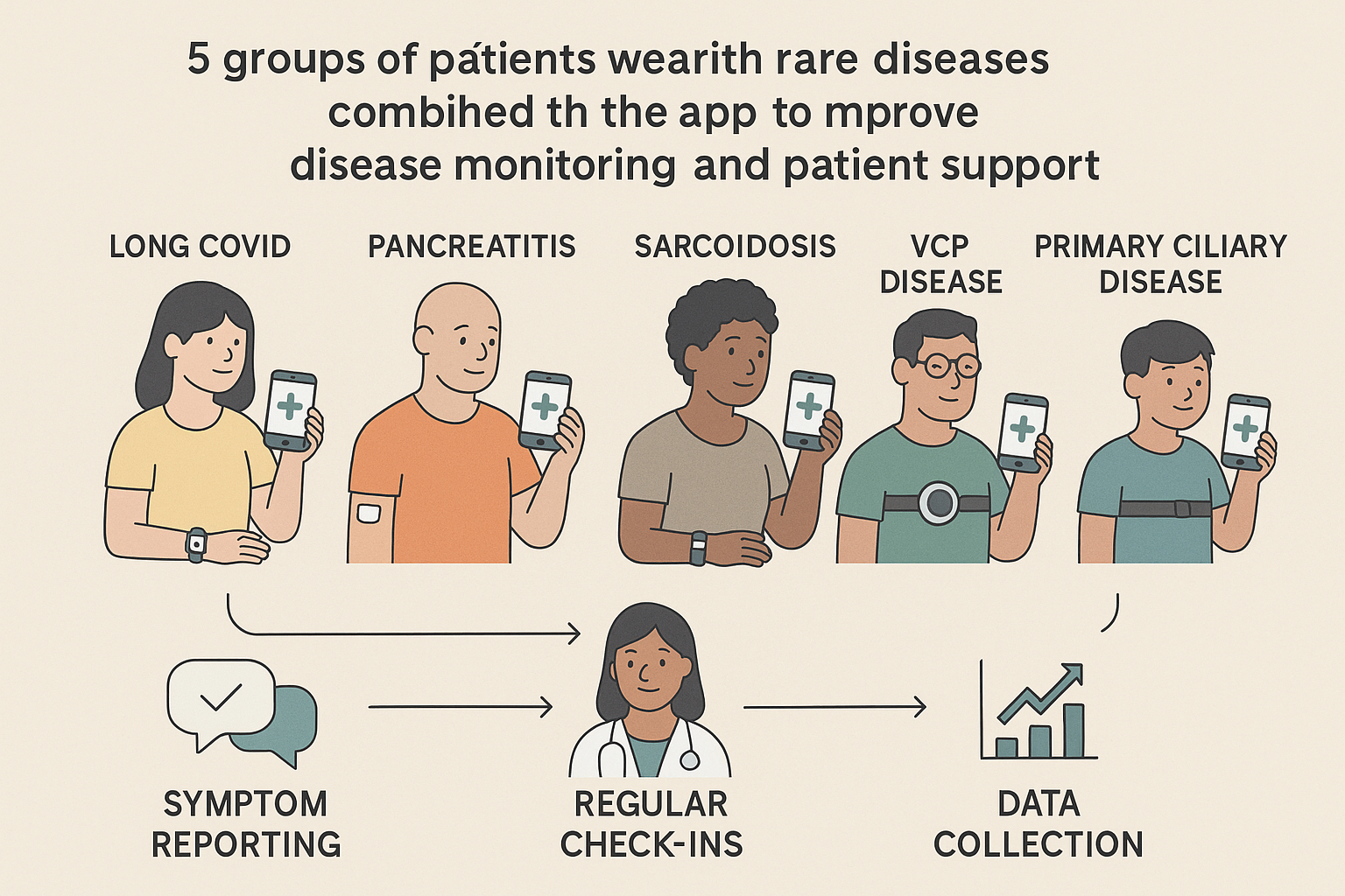 understanding rare diseases and wearable technology for symptom tracking